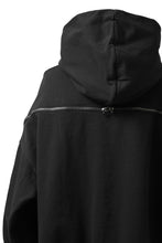 画像をギャラリービューアに読み込む, FACETASM ZIPPER SWEAT HOODIE (BLACK)