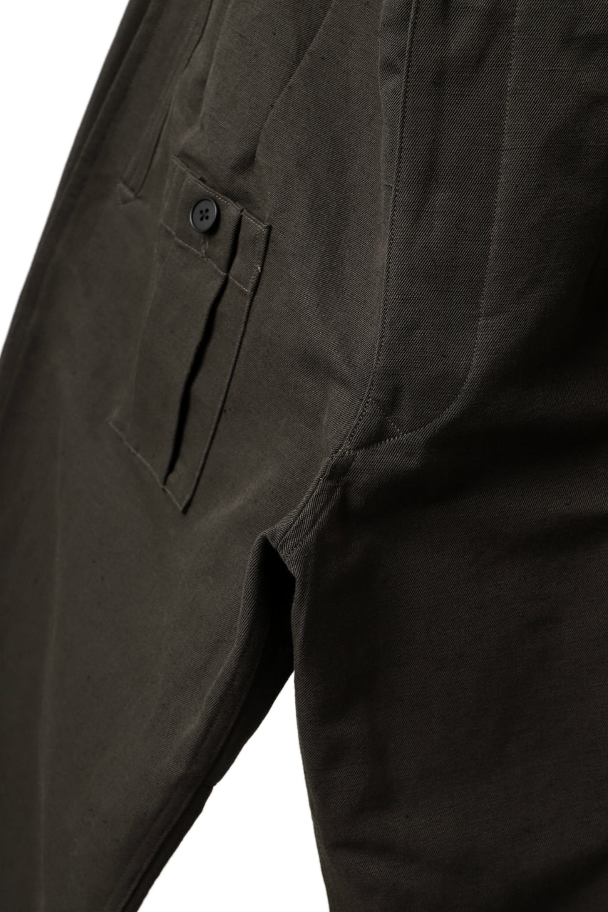 画像をギャラリービューアに読み込む, KLASICA 1960 BRITISH MIL TROUSERS / TRI UNION HIGH DENSITY GABADINE (MILITARY)