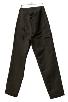 画像をギャラリービューアに読み込む, KLASICA 1960 BRITISH MIL TROUSERS / TRI UNION HIGH DENSITY GABADINE (MILITARY)