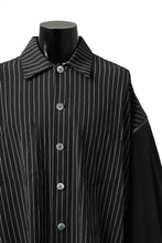 画像をギャラリービューアに読み込む, FACETASM STRIPED ZIPPER SHIRT (BLACK)