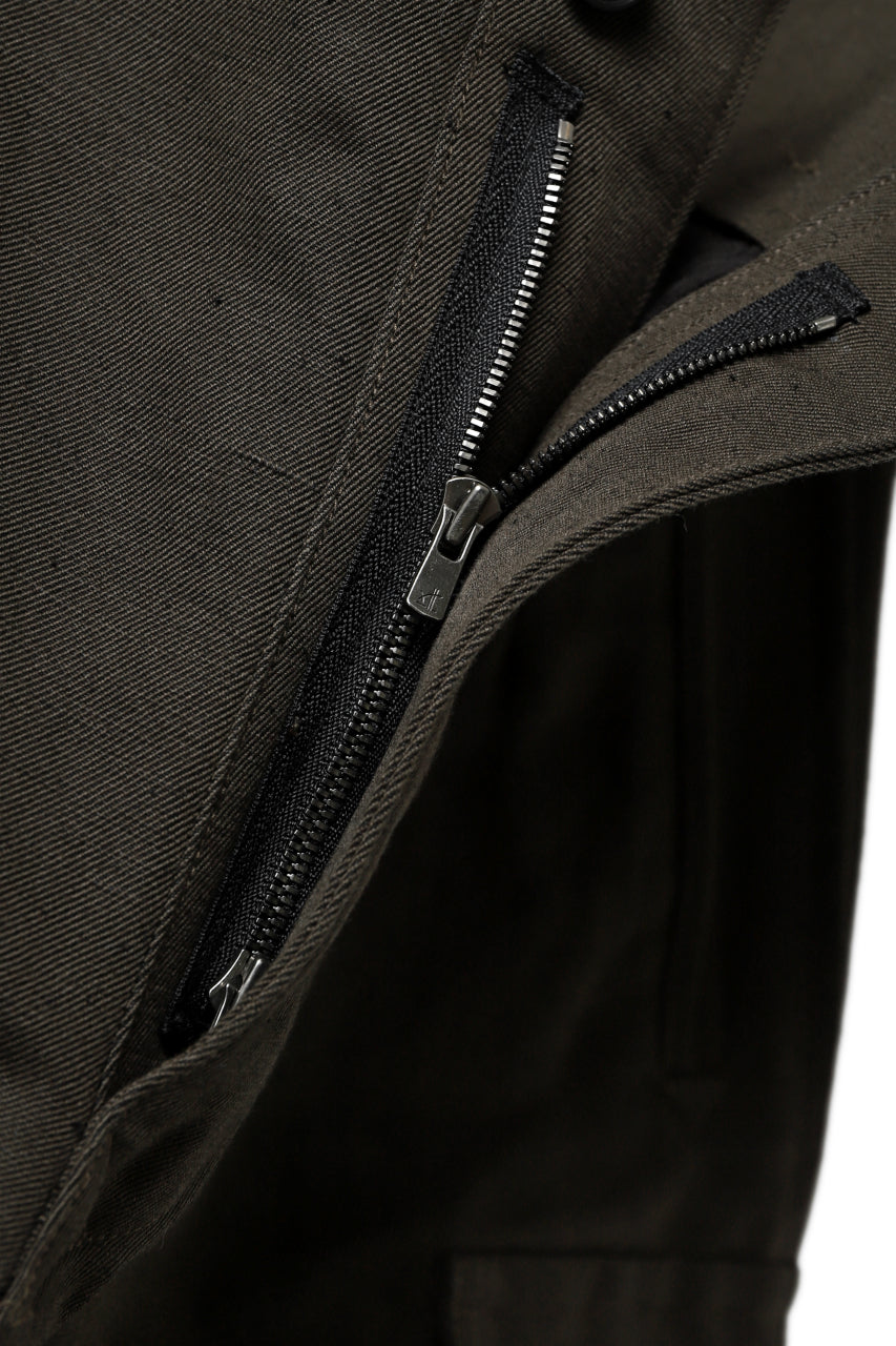 画像をギャラリービューアに読み込む, KLASICA 1960 BRITISH MIL TROUSERS / TRI UNION HIGH DENSITY GABADINE (MILITARY)