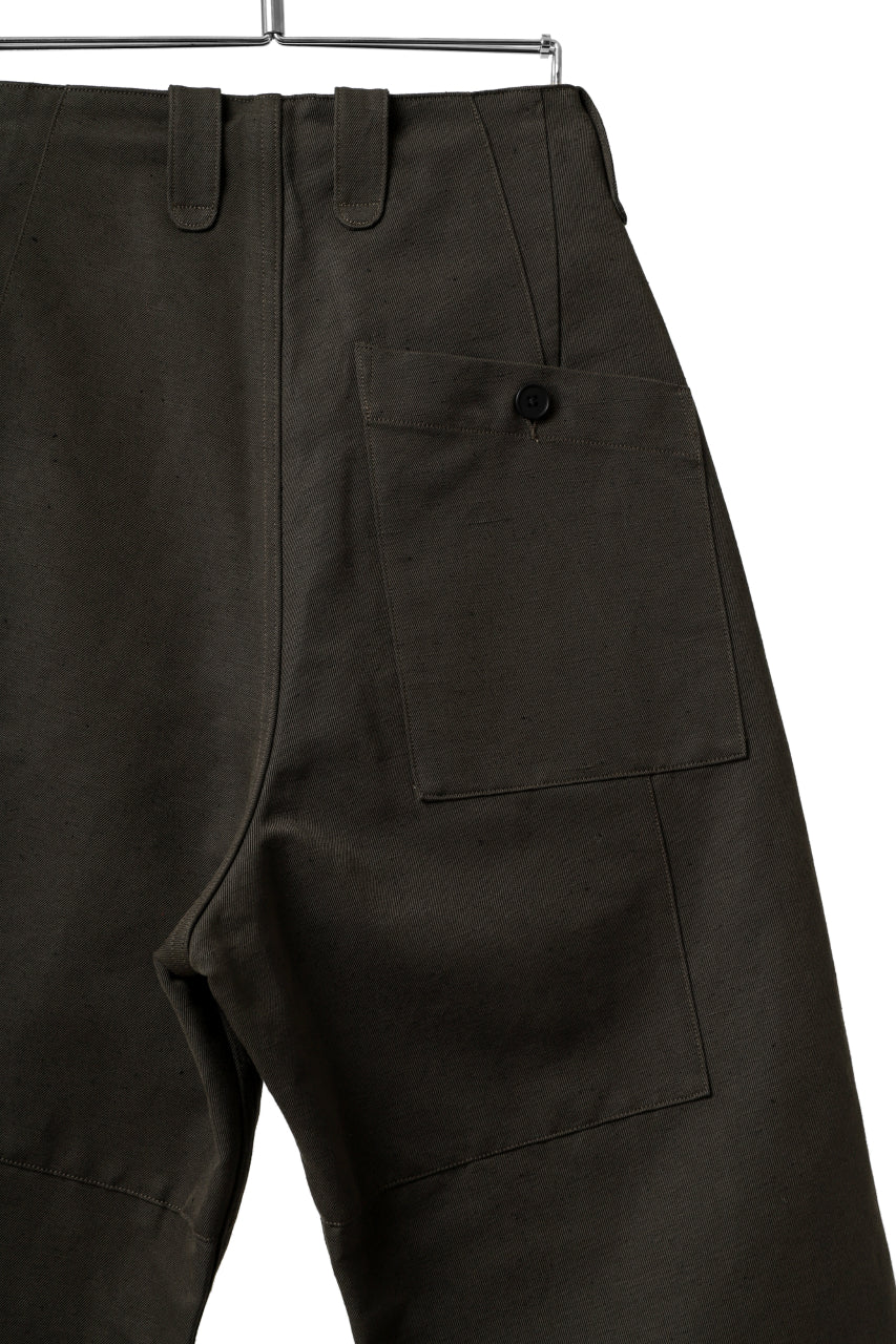 画像をギャラリービューアに読み込む, KLASICA 1960 BRITISH MIL TROUSERS / TRI UNION HIGH DENSITY GABADINE (MILITARY)
