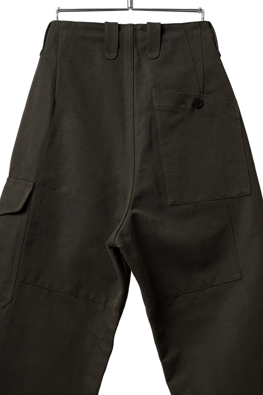 画像をギャラリービューアに読み込む, KLASICA 1960 BRITISH MIL TROUSERS / TRI UNION HIGH DENSITY GABADINE (MILITARY)