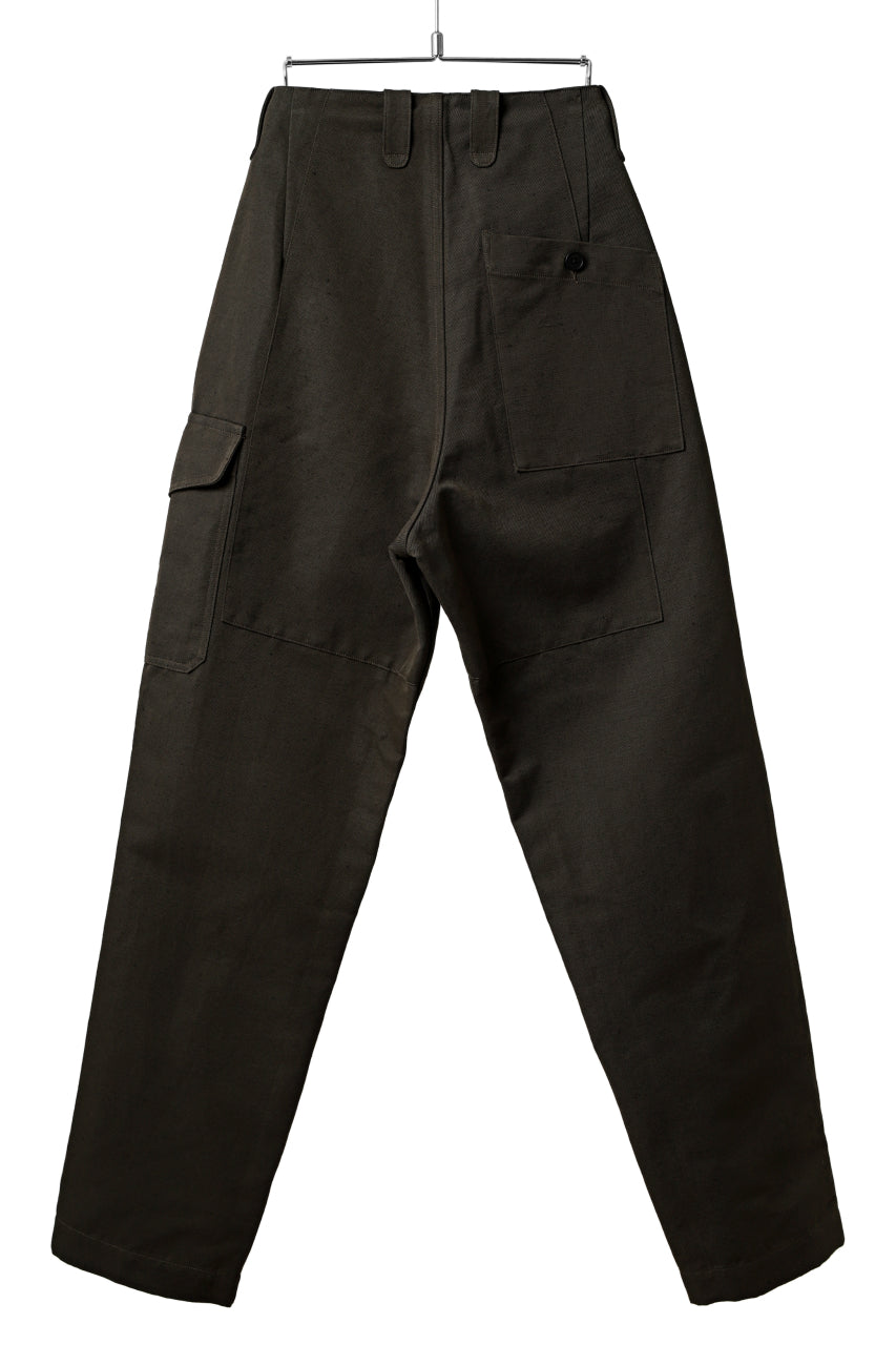 画像をギャラリービューアに読み込む, KLASICA 1960 BRITISH MIL TROUSERS / TRI UNION HIGH DENSITY GABADINE (MILITARY)