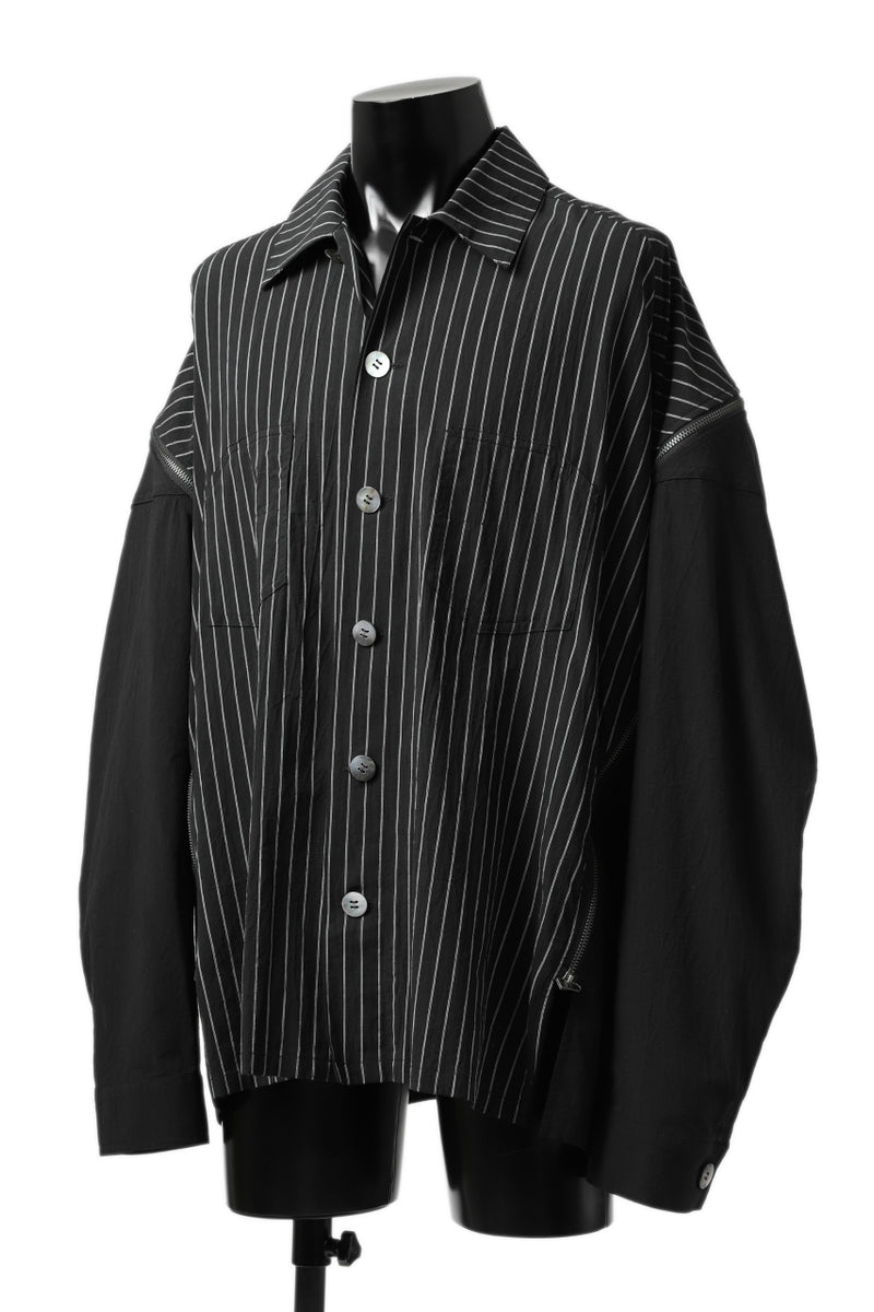 公式販売店 新品☆FACETASM BAG STRIPE SHIRT 長袖 シャツ - メンズ