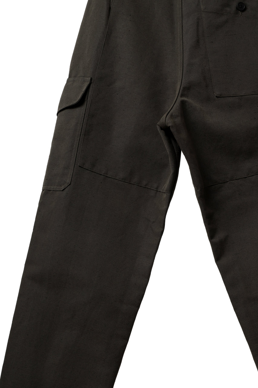 画像をギャラリービューアに読み込む, KLASICA 1960 BRITISH MIL TROUSERS / TRI UNION HIGH DENSITY GABADINE (MILITARY)