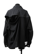 画像をギャラリービューアに読み込む, FACETASM STRIPED ZIPPER SHIRT (BLACK)