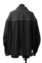 画像をギャラリービューアに読み込む, FACETASM STRIPED ZIPPER SHIRT (BLACK)