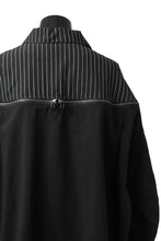 画像をギャラリービューアに読み込む, FACETASM STRIPED ZIPPER SHIRT (BLACK)