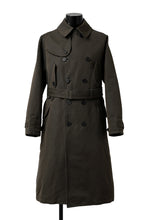 画像をギャラリービューアに読み込む, KLASICA GRANADO MOTORCYCLE TRENCH COAT / TRI UNION HIGH DENSITY GABADINE (MILITARY)