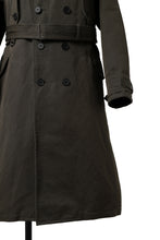 画像をギャラリービューアに読み込む, KLASICA GRANADO MOTORCYCLE TRENCH COAT / TRI UNION HIGH DENSITY GABADINE (MILITARY)