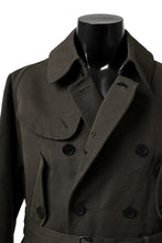 画像をギャラリービューアに読み込む, KLASICA GRANADO MOTORCYCLE TRENCH COAT / TRI UNION HIGH DENSITY GABADINE (MILITARY)
