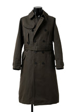 画像をギャラリービューアに読み込む, KLASICA GRANADO MOTORCYCLE TRENCH COAT / TRI UNION HIGH DENSITY GABADINE (MILITARY)
