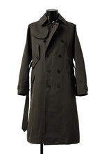 画像をギャラリービューアに読み込む, KLASICA GRANADO MOTORCYCLE TRENCH COAT / TRI UNION HIGH DENSITY GABADINE (MILITARY)