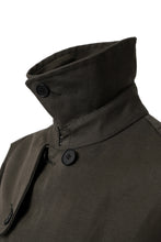 画像をギャラリービューアに読み込む, KLASICA GRANADO MOTORCYCLE TRENCH COAT / TRI UNION HIGH DENSITY GABADINE (MILITARY)