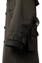 画像をギャラリービューアに読み込む, KLASICA GRANADO MOTORCYCLE TRENCH COAT / TRI UNION HIGH DENSITY GABADINE (MILITARY)