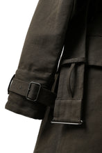 画像をギャラリービューアに読み込む, KLASICA GRANADO MOTORCYCLE TRENCH COAT / TRI UNION HIGH DENSITY GABADINE (MILITARY)