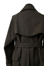 画像をギャラリービューアに読み込む, KLASICA GRANADO MOTORCYCLE TRENCH COAT / TRI UNION HIGH DENSITY GABADINE (MILITARY)