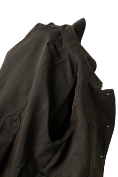 画像をギャラリービューアに読み込む, KLASICA GRANADO MOTORCYCLE TRENCH COAT / TRI UNION HIGH DENSITY GABADINE (MILITARY)