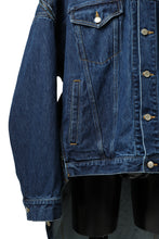 画像をギャラリービューアに読み込む, FACETASM HIGH-LOW ZIPPER DENIM JACKET (INDIGO)
