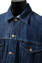 画像をギャラリービューアに読み込む, FACETASM HIGH-LOW ZIPPER DENIM JACKET (INDIGO)