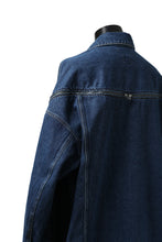 画像をギャラリービューアに読み込む, FACETASM HIGH-LOW ZIPPER DENIM JACKET (INDIGO)