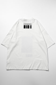 画像をギャラリービューアに読み込む, A.F ARTEFACT "TWINS" LOOSEY T-SHIRT (WHITE)