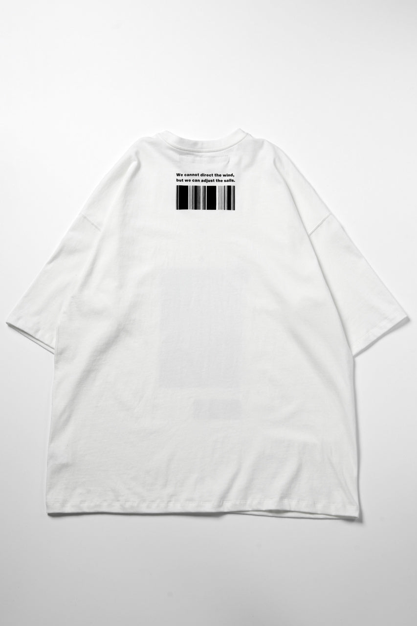 画像をギャラリービューアに読み込む, A.F ARTEFACT "TWINS" LOOSEY T-SHIRT (WHITE)