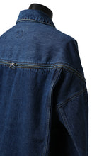 画像をギャラリービューアに読み込む, FACETASM HIGH-LOW ZIPPER DENIM JACKET (INDIGO)