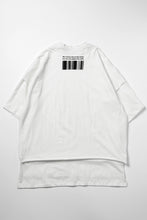 画像をギャラリービューアに読み込む, A.F ARTEFACT "TWINS" LAYERED OVER SIZE TOPS (WHITE)