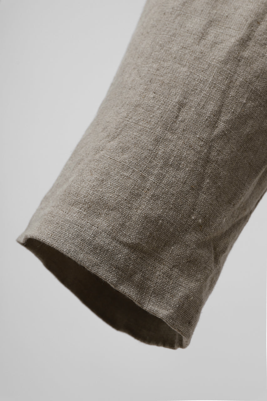 画像をギャラリービューアに読み込む, YUTA MATSUOKA wide tapered pants / safiran linen (ecru)
