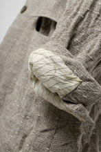 画像をギャラリービューアに読み込む, YUTA MATSUOKA semi-double jacket / knot yarn wool linen (ecru)