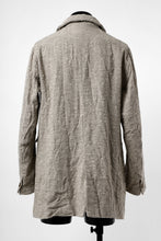 画像をギャラリービューアに読み込む, YUTA MATSUOKA semi-double jacket / knot yarn wool linen (ecru)