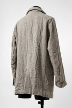 画像をギャラリービューアに読み込む, YUTA MATSUOKA semi-double jacket / knot yarn wool linen (ecru)