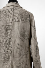 画像をギャラリービューアに読み込む, YUTA MATSUOKA 2B print jacket / safiran linen (ecru)