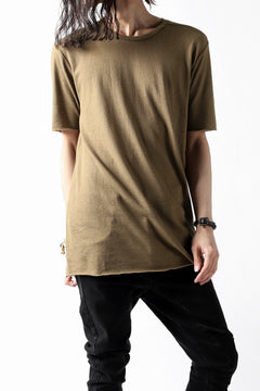 画像をギャラリービューアに読み込む, thomkrom CROSS BACK T-SHIRT (HONEY)