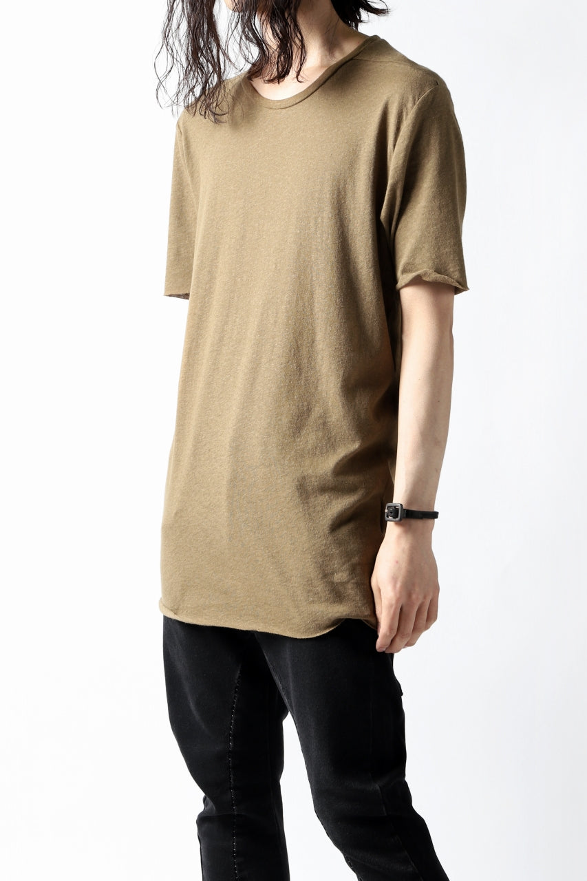 画像をギャラリービューアに読み込む, thomkrom CROSS BACK T-SHIRT (HONEY)