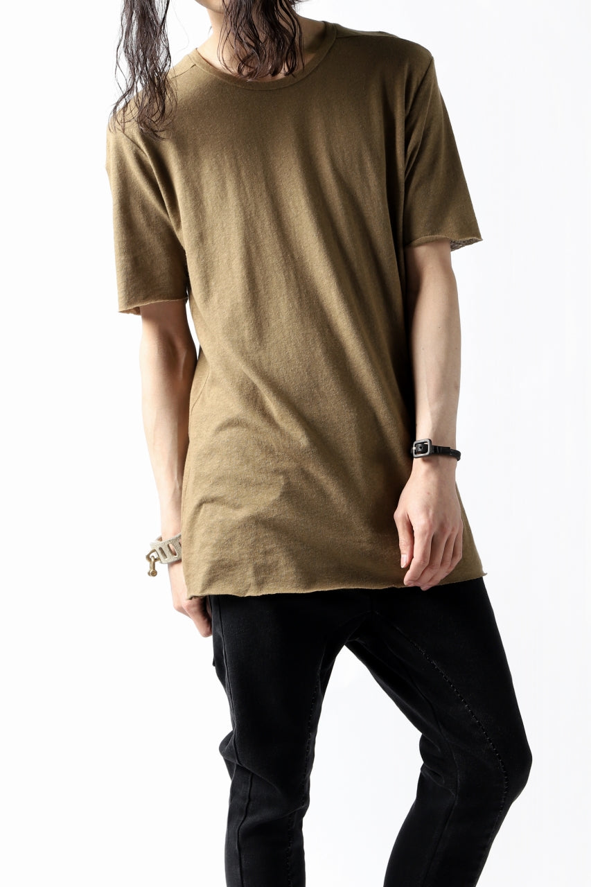 画像をギャラリービューアに読み込む, thomkrom CROSS BACK T-SHIRT (HONEY)
