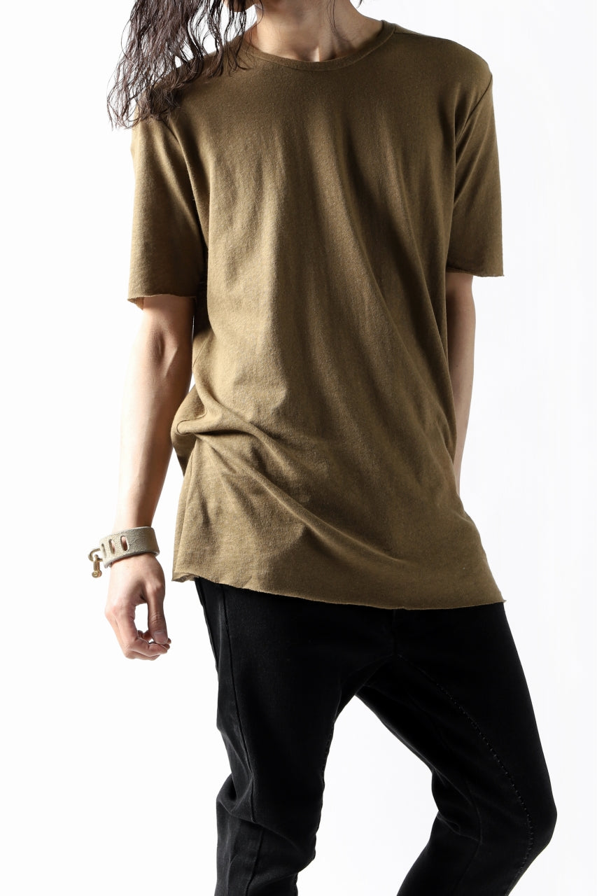 画像をギャラリービューアに読み込む, thomkrom CROSS BACK T-SHIRT (HONEY)