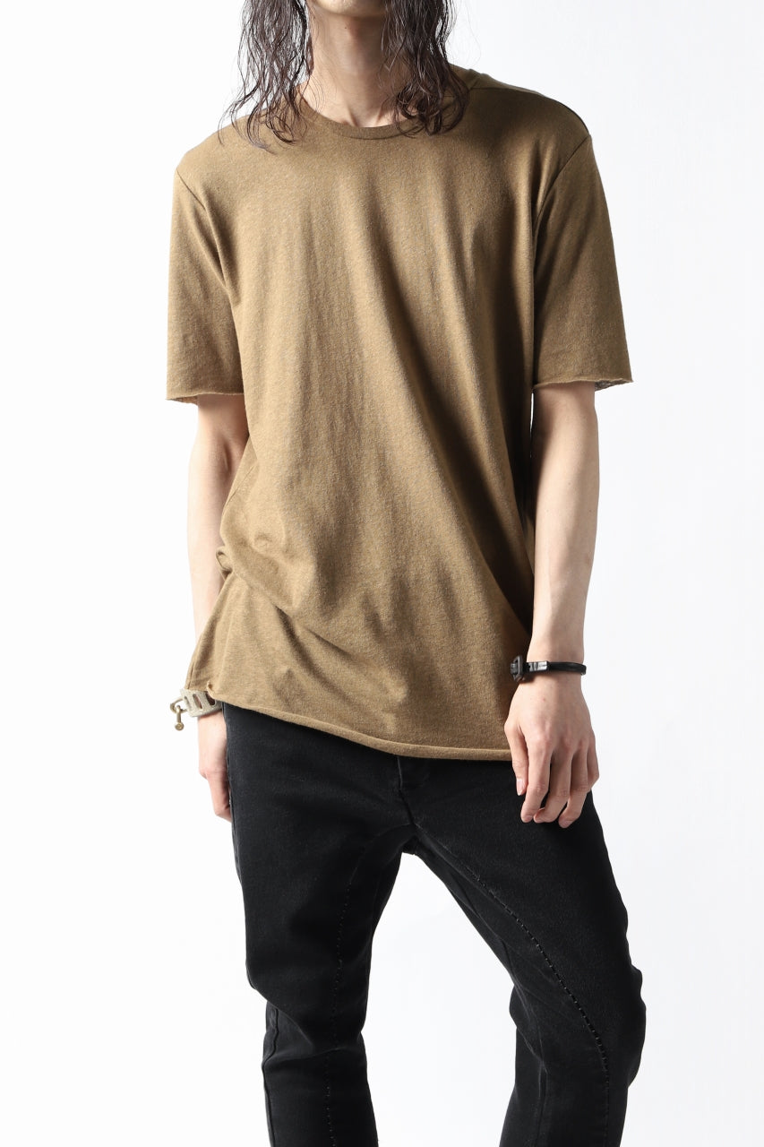 画像をギャラリービューアに読み込む, thomkrom CROSS BACK T-SHIRT (HONEY)