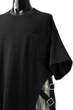 画像をギャラリービューアに読み込む, FACETASM BUCKLE BELT CHECK TOPS (BLACK)