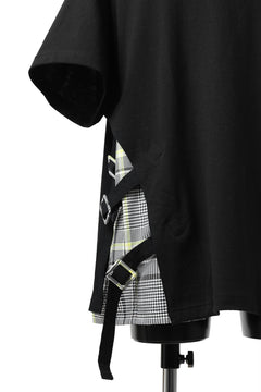 画像をギャラリービューアに読み込む, FACETASM BUCKLE BELT CHECK TOPS (BLACK)