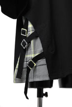 画像をギャラリービューアに読み込む, FACETASM BUCKLE BELT CHECK TOPS (BLACK)