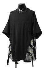 画像をギャラリービューアに読み込む, FACETASM BUCKLE BELT CHECK TOPS (BLACK)