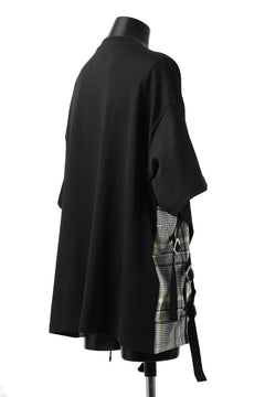 画像をギャラリービューアに読み込む, FACETASM BUCKLE BELT CHECK TOPS (BLACK)