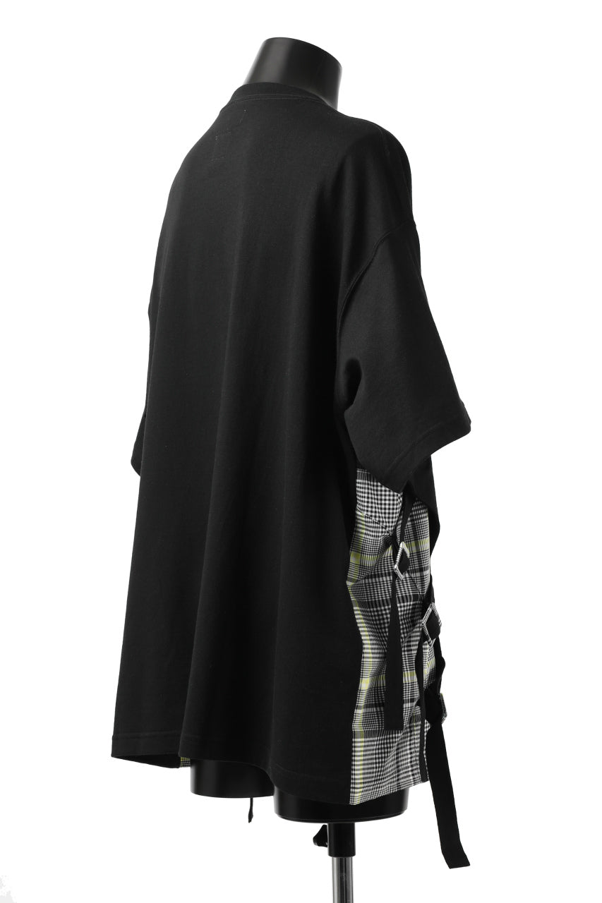 画像をギャラリービューアに読み込む, FACETASM BUCKLE BELT CHECK TOPS (BLACK)