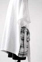 画像をギャラリービューアに読み込む, FACETASM BUCKLE BELT CHECK TOPS (WHITE)