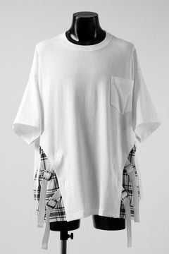 画像をギャラリービューアに読み込む, FACETASM BUCKLE BELT CHECK TOPS (WHITE)