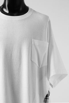 画像をギャラリービューアに読み込む, FACETASM BUCKLE BELT CHECK TOPS (WHITE)