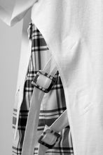 画像をギャラリービューアに読み込む, FACETASM BUCKLE BELT CHECK TOPS (WHITE)